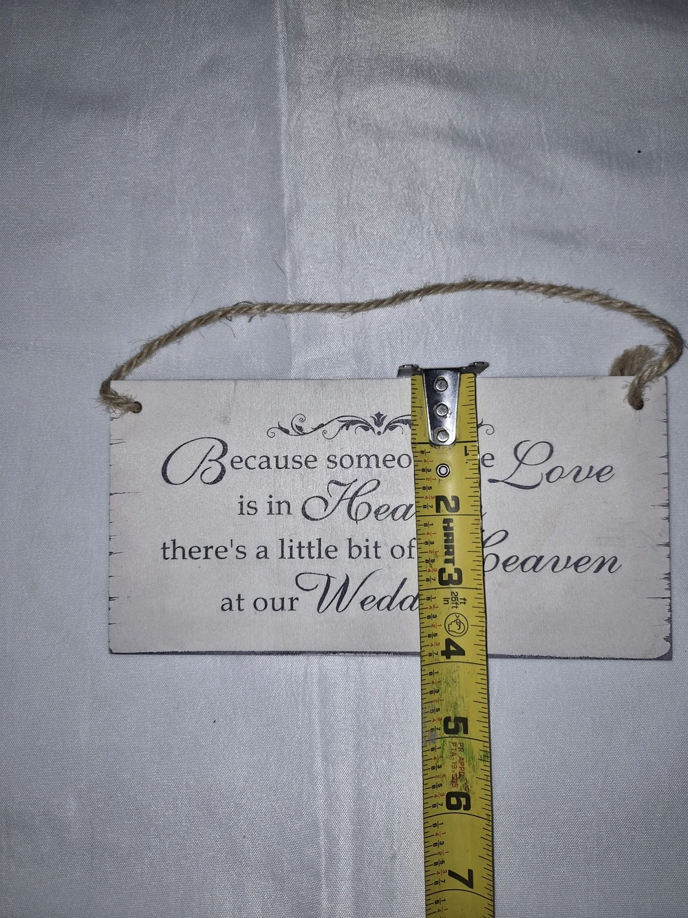 Wedding Hanging Sign 